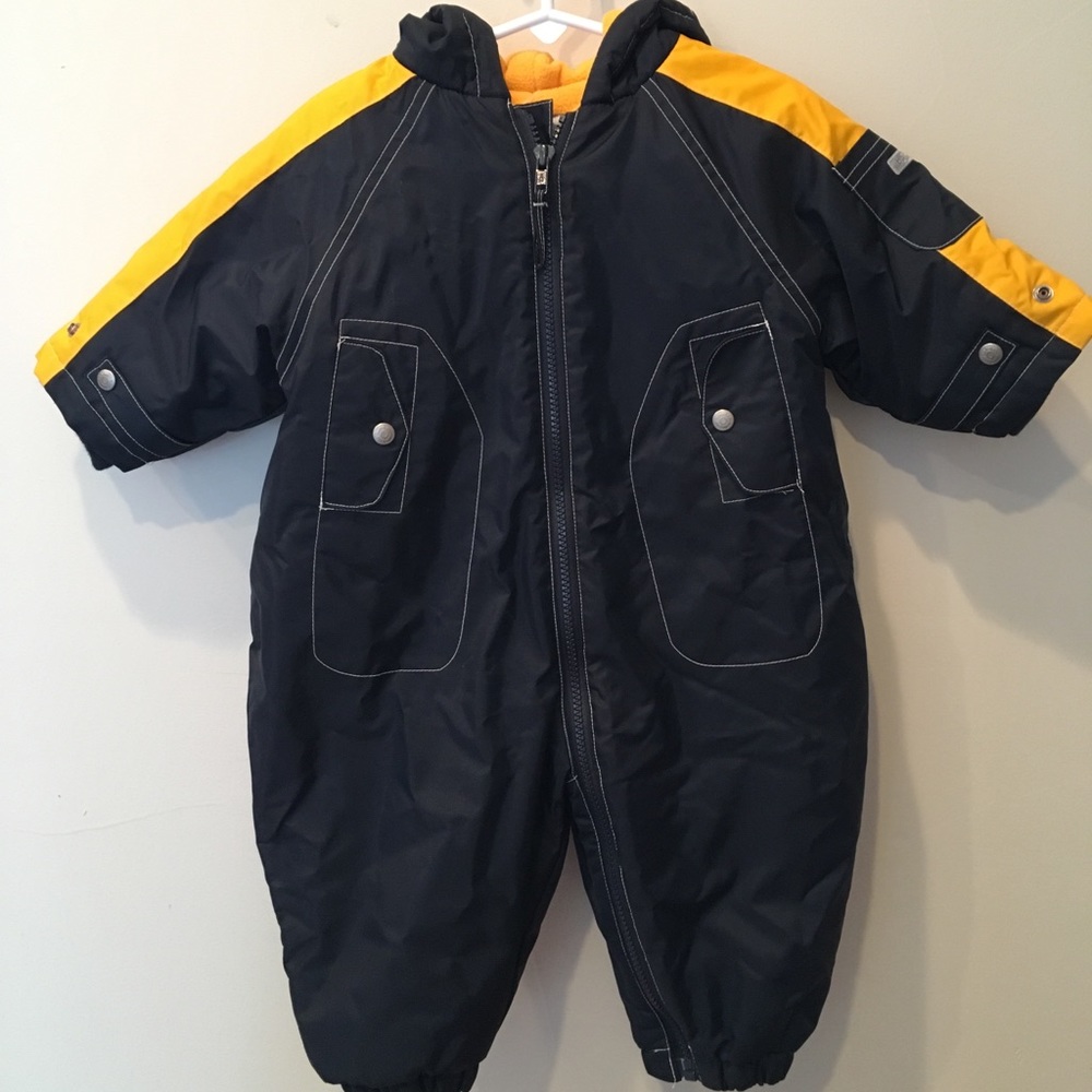 Baby Gap Fleece Lined Hooded Onesie